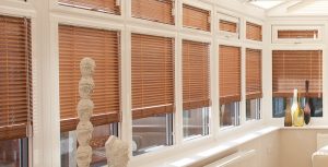 faux wood blinds