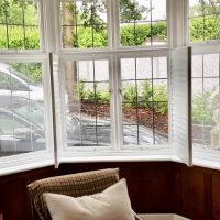 open stylish cafe style shutters