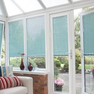teal conservatory blinds Corby