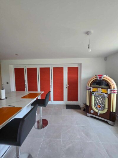 orange pleated BB10s