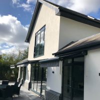 modern patio awnings