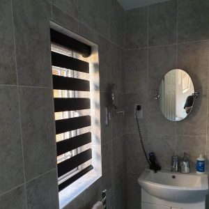 Vision blind in bathroom