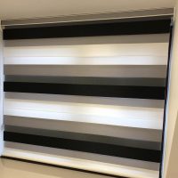 multi-coloured vision blinds by Louvolite