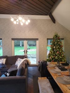 Grey remote Alexa blinds in Northampton by Fraser James Blinds