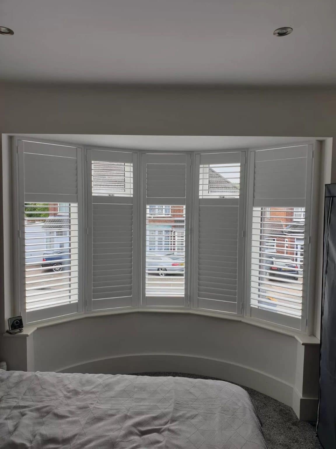 Summer Solstice Embracing the High Sun with Mid Rail Shutters Fraser